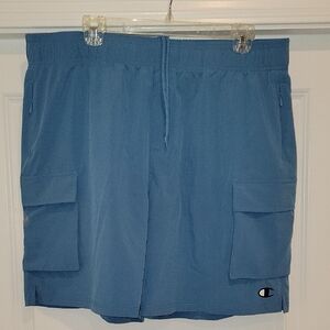 Champion Men's Cargo Shorts in Blue